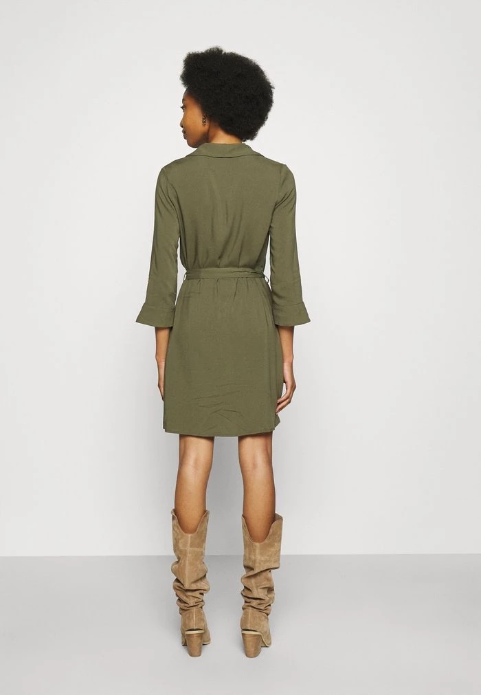 Peignoir ANNA FIELD Anna Field Shirt Dress Vert Olive Femme | WDV-3344240